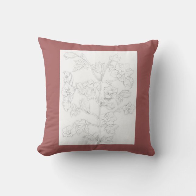 Mughal Design on a Pillow Kudde (Framsida)