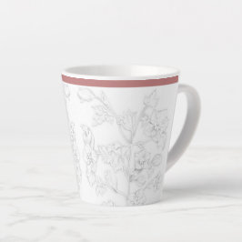 Mughal Design on a Small Latte Mug