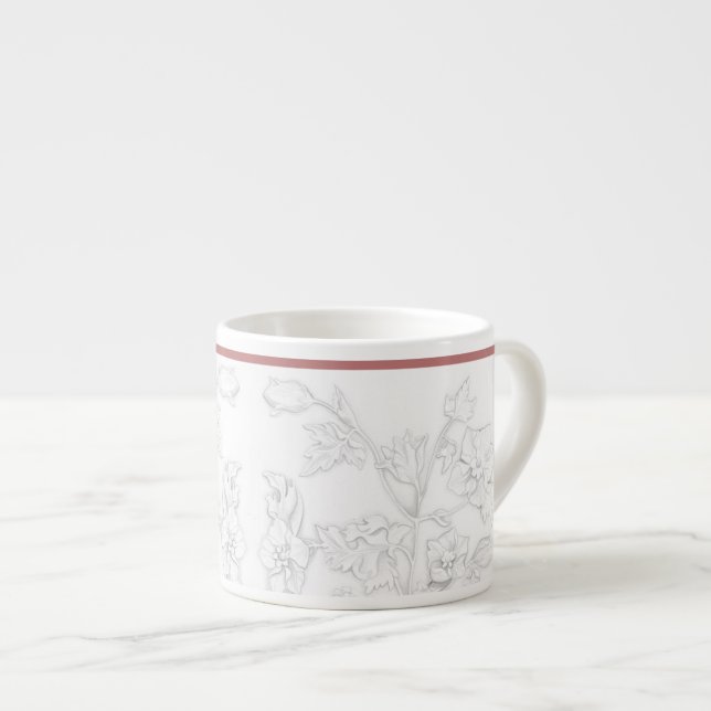 Mughal-design på en espressomugg (Framsida höger)