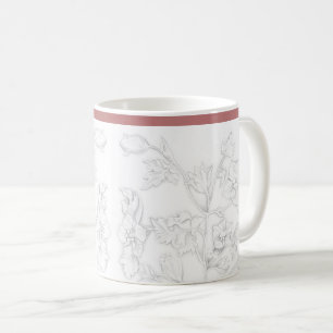 Mughal-design på en klassisk mugg