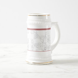 Mughal-design på en stein sejdel