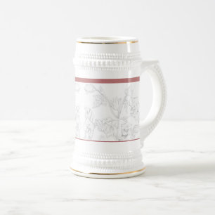 Mughal-design på en stein sejdel