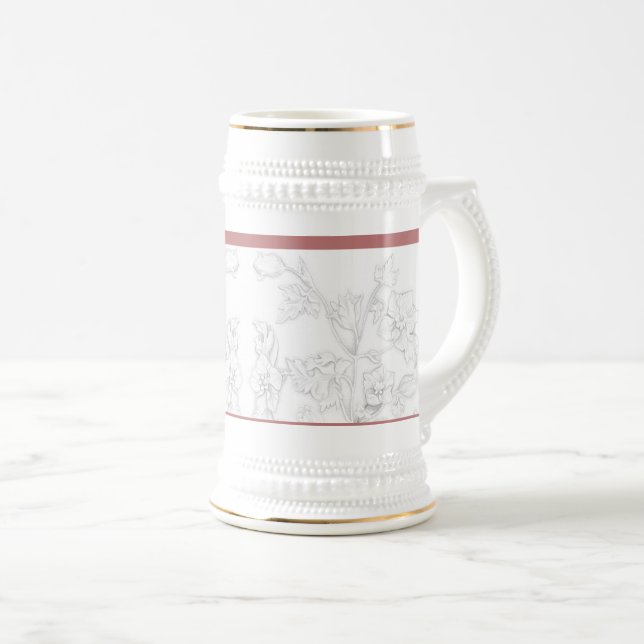 Mughal-design på en stein sejdel (Framsida höger)