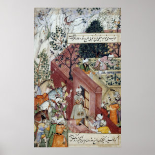 Mughal Emperor Babur Poster