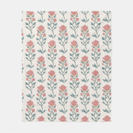 Mughal Floral Butta Fleecefilt