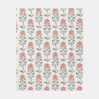 Mughal floral butta fleecefilt