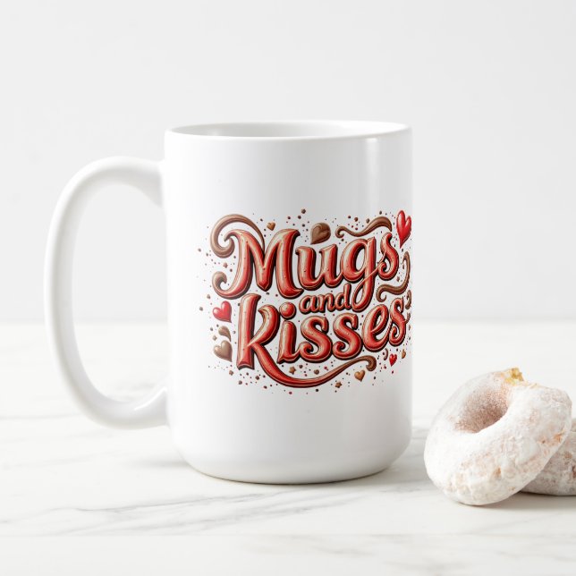 Mugs and Kisses Gift Mug Kaffemugg (Med munk)