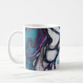 Mugs - Art Abstrait - Peinture Kaffemugg