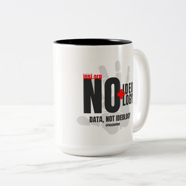 Mugs for thinking and expressing yourself Två-Tonad mugg (Framsida höger)