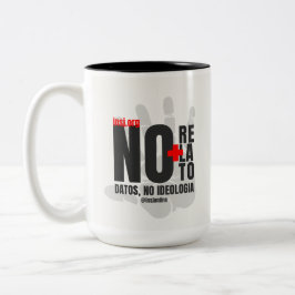 Mugs for thinking and expressing yourself Två-Tonad mugg