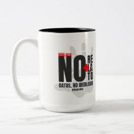 Mugs for thinking and expressing yourself Två-Tonad mugg