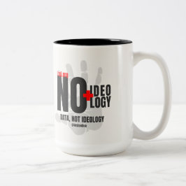 Mugs for thinking and expressing yourself Två-Tonad mugg