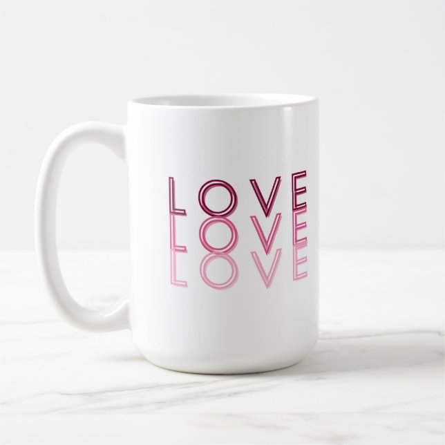 Mugs valentine day kaffemugg (Vänster)