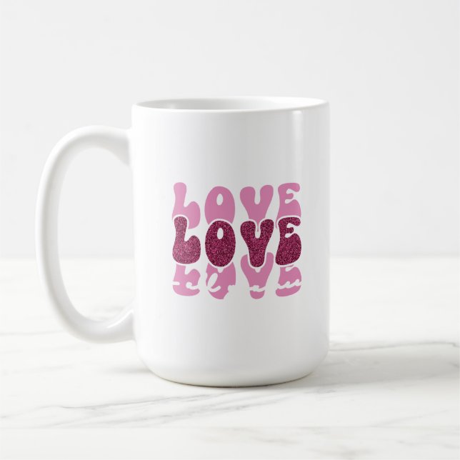 Mugs valentine day kaffemugg (Vänster)