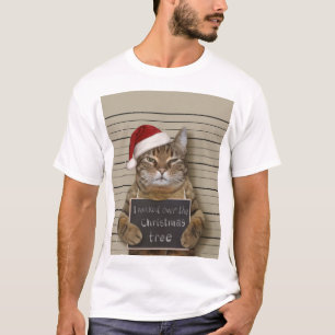Mugshot Cat-jul T Shirt