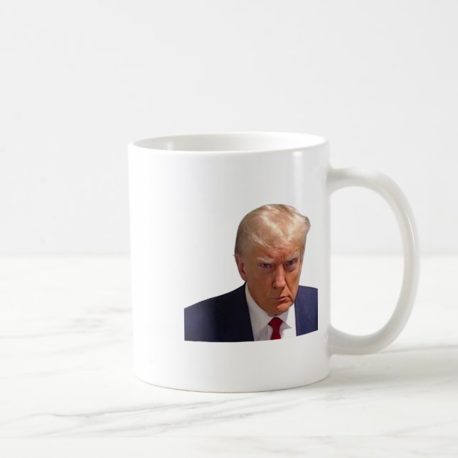 Mugshot Trump 1:a Bild Donald Prison Mugg Shot C (Höger)