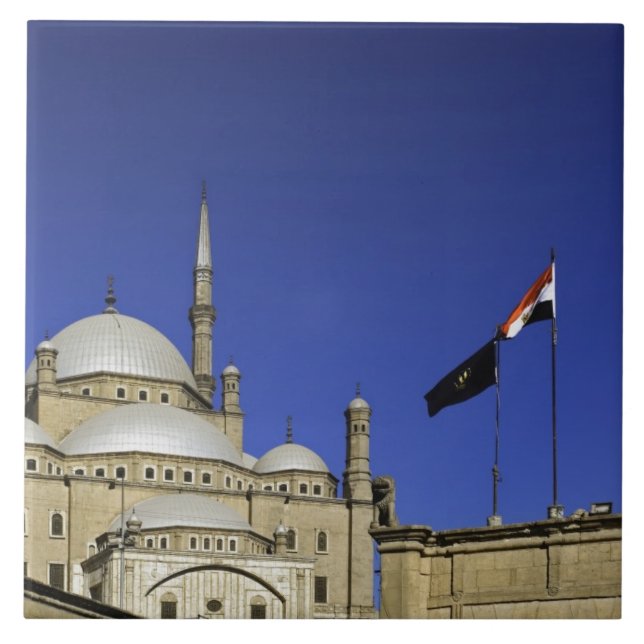 Muhammad Ali i Citadel, moskén Kakelplatta (Framsidan)