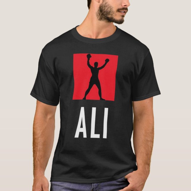 Muhammad Ali - The Underbarare of All Time T-Shirt (Framsida)