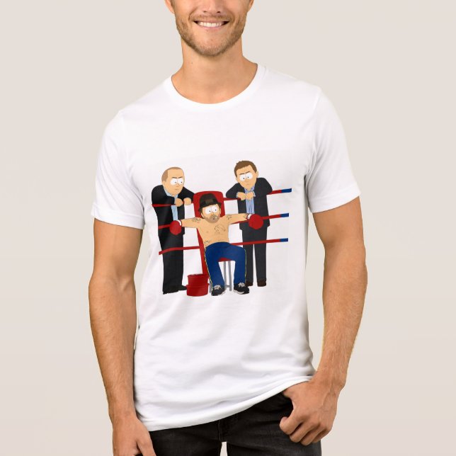 "Muhammad ‘Jag är tuff’ Bruce Lee" T Shirt (Framsida)