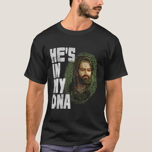 Muharram Ashuradagen Ya Hussain är i min DNA T Shirt (Framsida)
