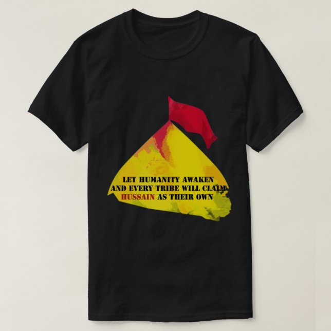 Muharram ya hussain t shirt (Design framsida)