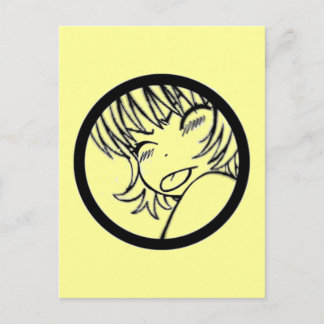 muhh - söt animering - kawaii >_< vykort