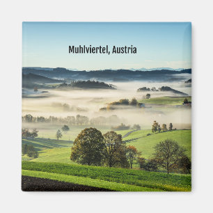 Muhlviertel, Österrike Magnet