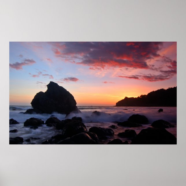 Muir Beach Sunset Poster (Framsidan)