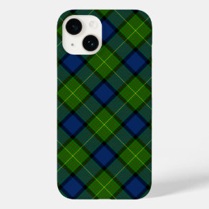 Muir Moore tartan grön blå rutig