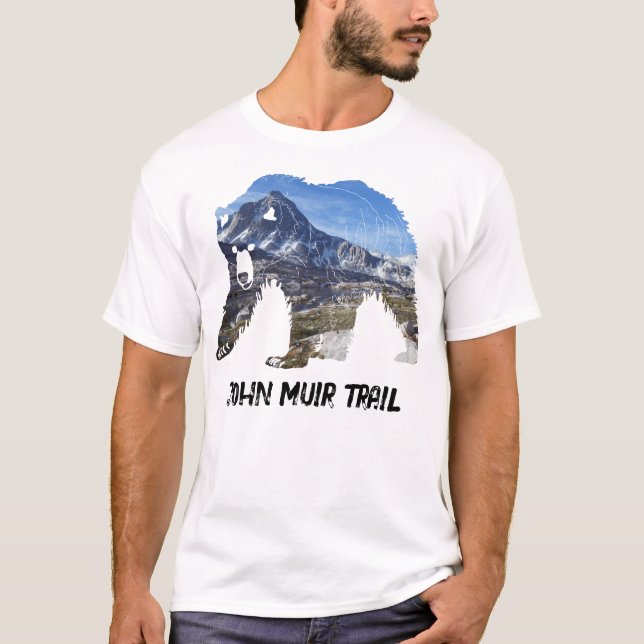 Muir Pass - John Muir Trail Anpassade T-shirt (Framsida)