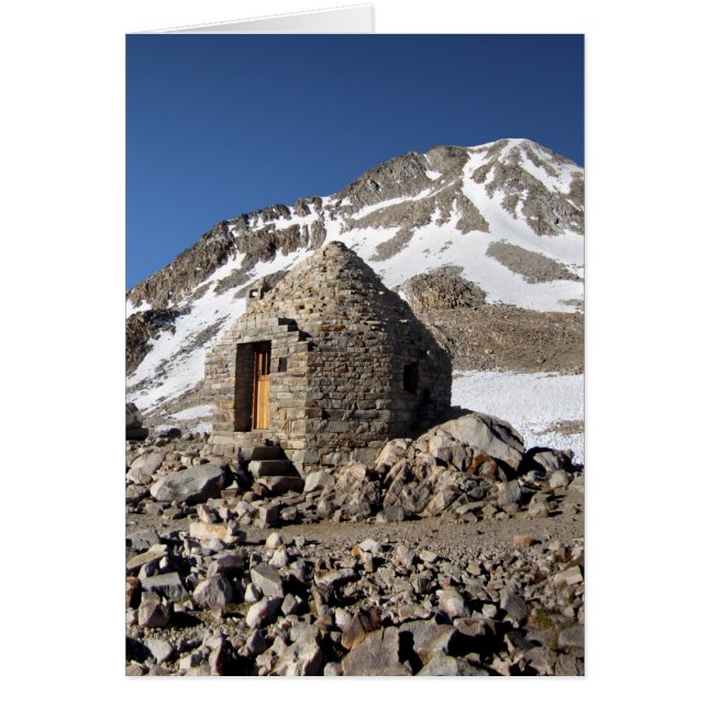 Muir Pass - John Muir Trail - Sierra Nevada Hälsningskort (Framsidan)