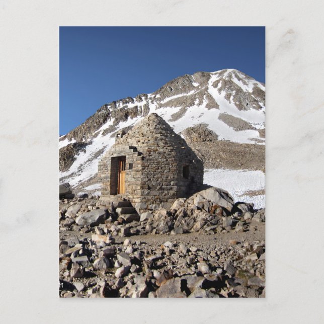 Muir Pass - John Muir Trail - Sierra Nevada Vykort (Framsida)