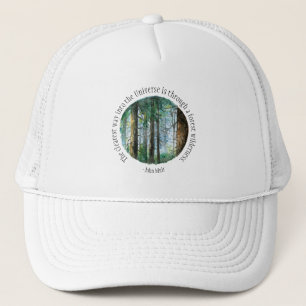 Muir Quote Watercolor Forest Keps