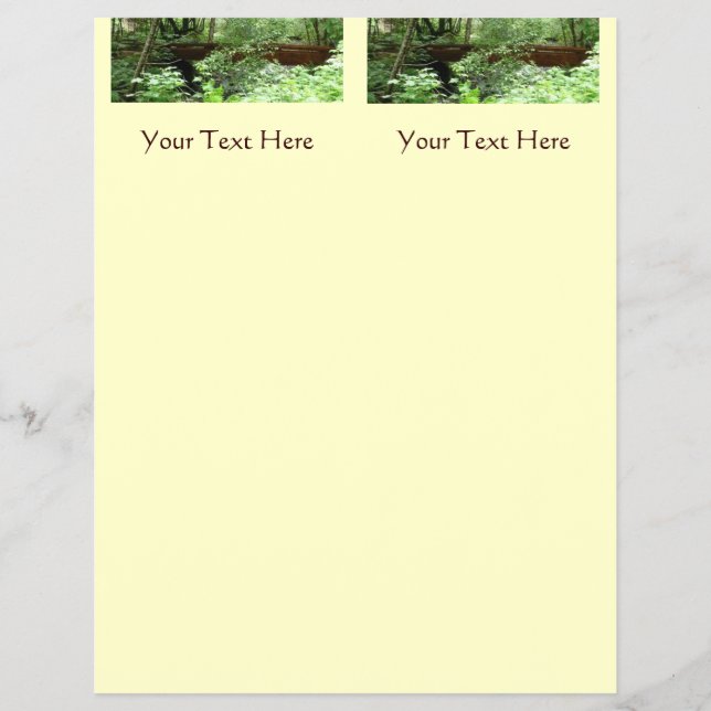 Muir Skogen Bridge I Reklamblad (Framsidan)