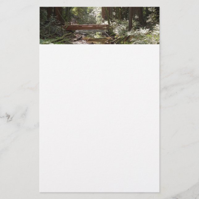 Muir Skogen Bridge II Brevpapper (Framsida)