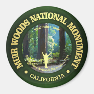 Muir Skogen nationalmonument Magnet