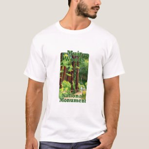 Muir Skogen nationalmonument T Shirt