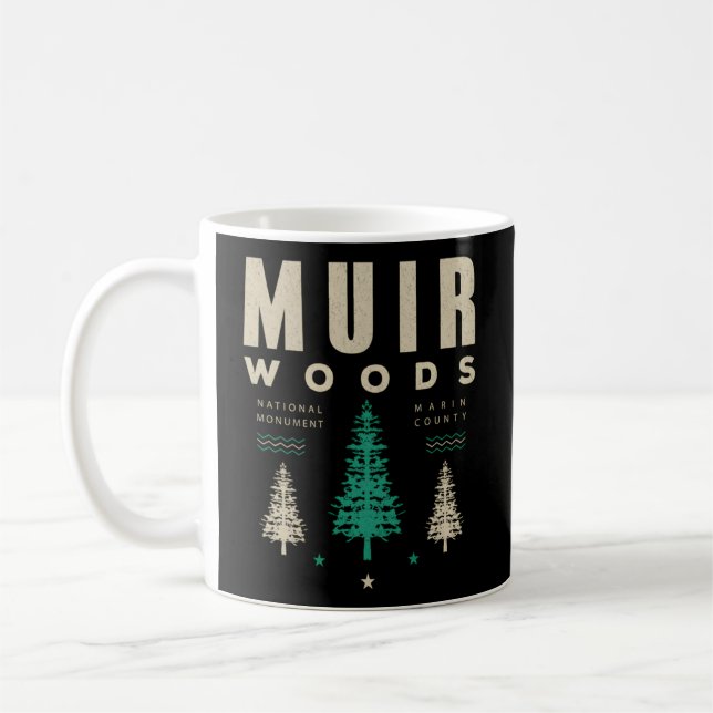 Muir Skogen nationalpark Hiking Camg Kaffemugg (Vänster)