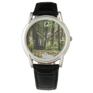 Muir Skogen Väg I Natur Fotografi Armbandsur