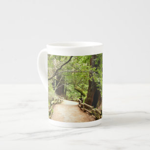 Muir Skogen Väg II Natur Fotografi Benporslin Mugg