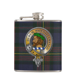 Muir Tartan & Badge Fickplunta