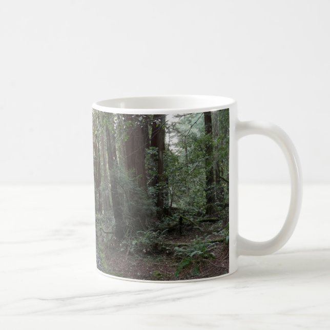 Muir Woods bäck skogslandskap Kaffemugg (Höger)
