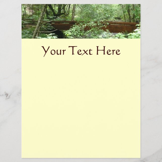 Muir Woods Bridge I Reklamblad (Framsidan)