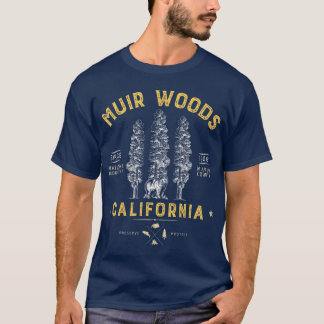 Muir Woods National Monument California Redwood T Shirt