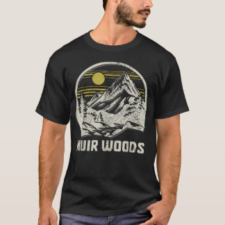 Muir Woods Souvenirer Nationalpark Vandring Natur T Shirt