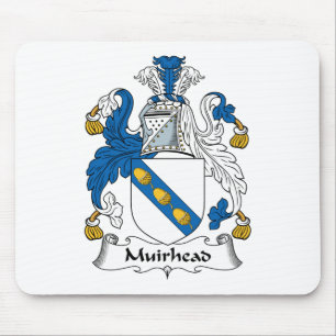 Muirhead familjvapensköld musmatta
