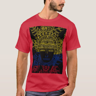 MUISCA CHIBCHA COLOMBIA COFFEE PLANT NATIONAL FLAG T SHIRT