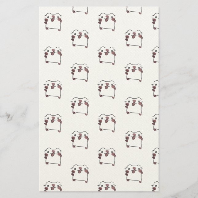 Muitos gatinhos brevpapper (Framsida)