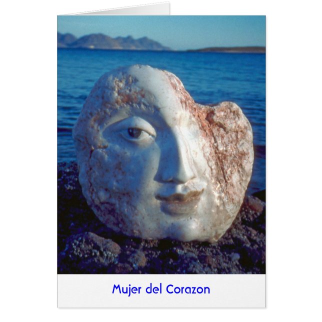 Mujer del Corazon /Folded kort 2 (Framsidan)