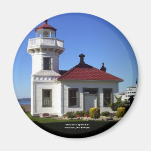 Mukilteo Lighthouse, Mukilteo, Washington Magnet